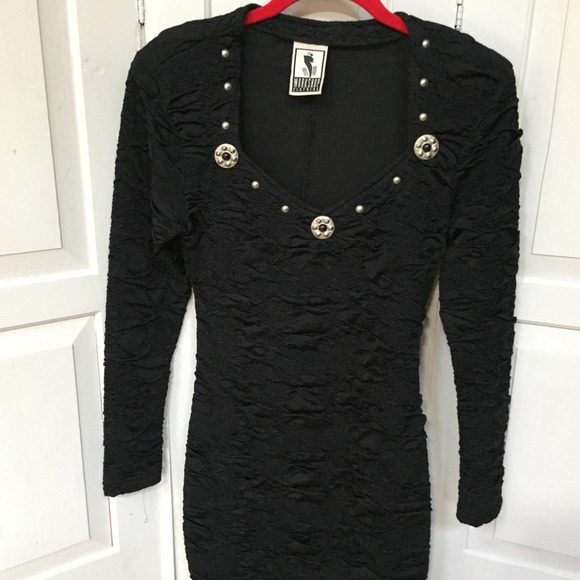 Workshop Clothing Goth Style Embellished Dress - Picture 3 of 15